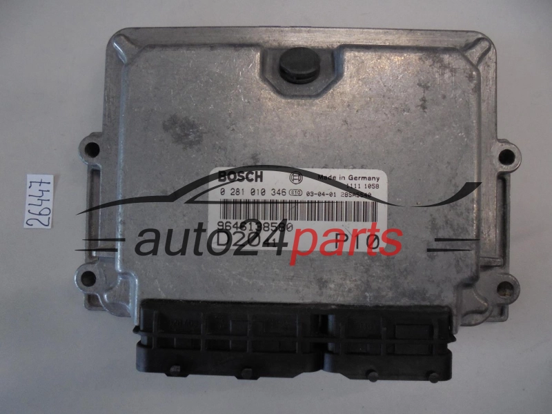KOMPUTER STEROWNIK SILNIKA CITROEN JUMPER PEUGEOT BOXER 2.0 HDI BOSCH 0 281 010 346, 0281010346, 9646138580