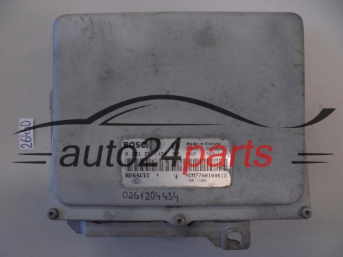 KOMPUTER STEROWNIK SILNIKA RENAULT ESPACE BOSCH 0 261 204 434, 0261204434, HOM 7700108812, 7700111995