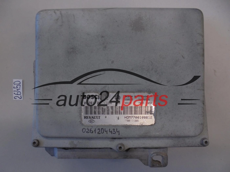 Sterownik silnika Renault Espace 0261204434 HOM7700108812