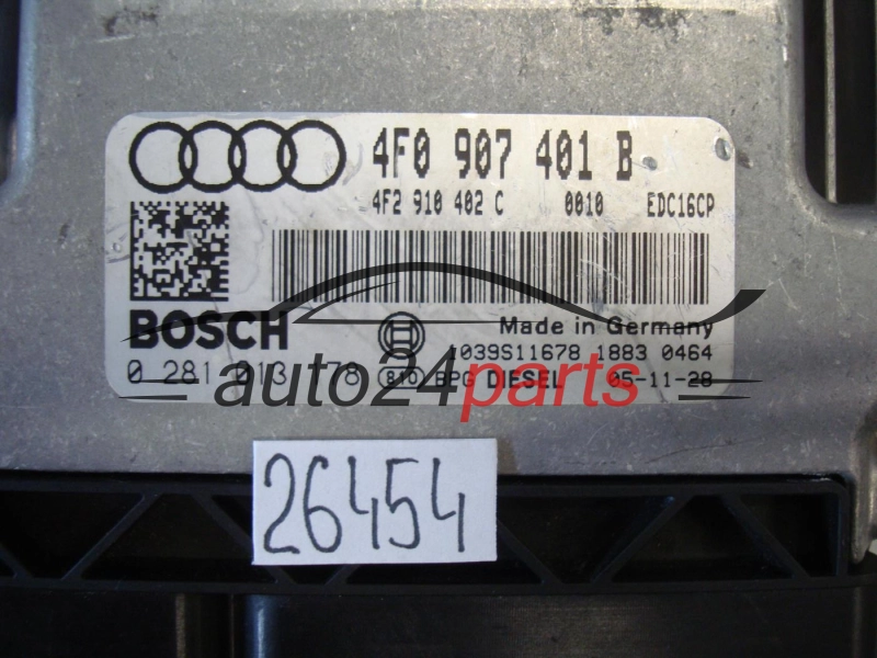 Centralina motore Audi 0281013178 4F0907401B