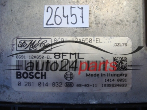 Sterownik silnika Ford Mondeo 2.0 TDCI 0281014832 8G9112A650EL – zdjęcie 2