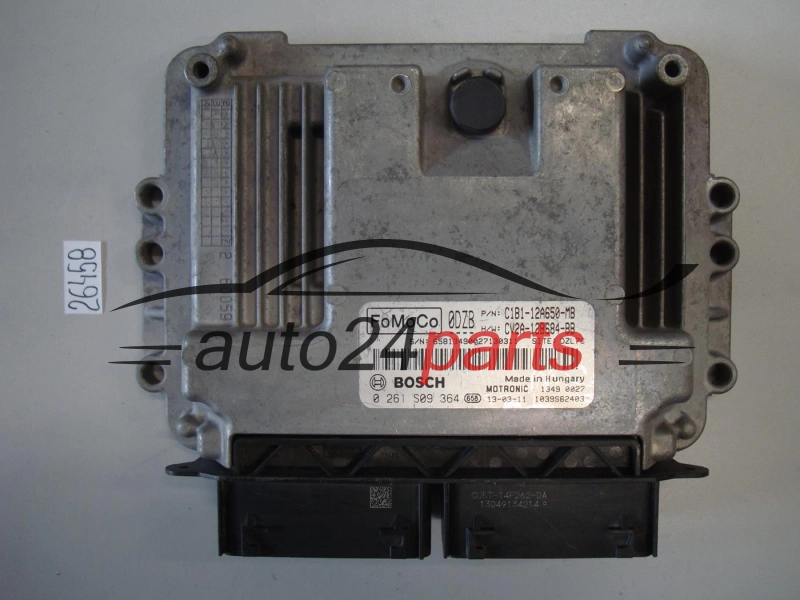 KOMPUTER STEROWNIK SILNIKA FORD FOCUS BOSCH 0 261 S09 364 0261S09364 C1B1-12A650-MB C1B112A650MB CV2A-12B684-BB CV2A12B684BB