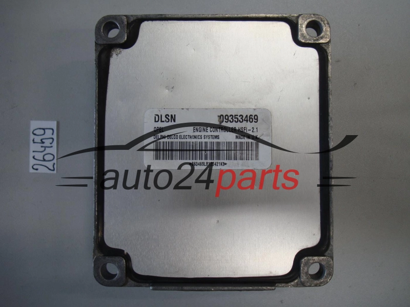 KOMPUTER STEROWNIK SILNIKA OPEL ASTRA CORSA VECTRA ZAFIRA DELPHI DELCO 09353469 DLSN, 09353469DLSN, HSFI-2.1