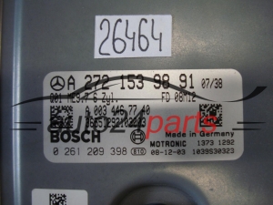 KOMPUTER STEROWNIK SILNIKA MERCEDES W204 C300 3.0 CDI BOSCH 0261209398, 0 261 209 398 A2721539891, 2721539891, A 272 153 98 91