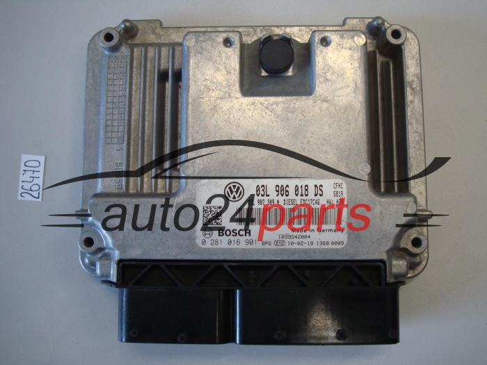 Centralita de motor Audi 0281016901 03L906018DS EDC17C46