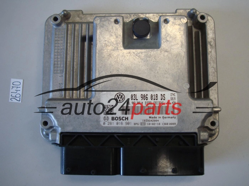 Μονάδα Ελέγχου Κινητήρα Audi 0281016901 03L906018DS EDC17C46