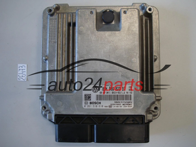 KOMPUTER STEROWNIK SILNIKA VOLKSWAGEN 0261S10610 03H906023BT MED17.1.6