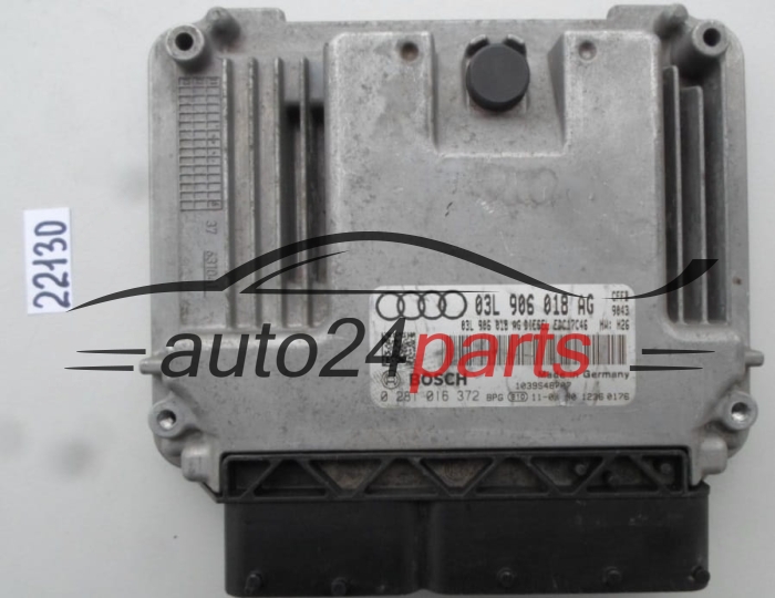  AUDI A3 2.0 TDI BOSCH 0 281 016 372, 0281016372, 03L 906 018 AG, 03L906018AG, EDC17C46