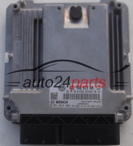 CENTRALINA MOTORE VOLKSWAGEN BEETLE 2.0 TDI BOSCH 0 281 018 886, 0281018886, 03L 906 019 AN, 03L906019AN, 03L907309AA, EDC17CP14 