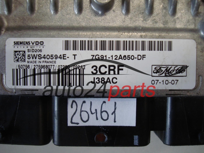 FORD 5WS40594E-T 5WS40594ET 7G91-12A650-DF 7G9112A650DF