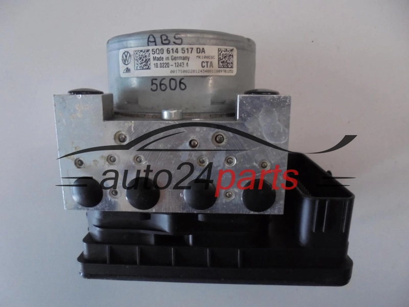 ABS POMPA I STEROWNIK VOLKSWAGEN SKODA 5Q0614517DA 10.0220-1243.4 10022012434 28.5158-7651.3 28515876513