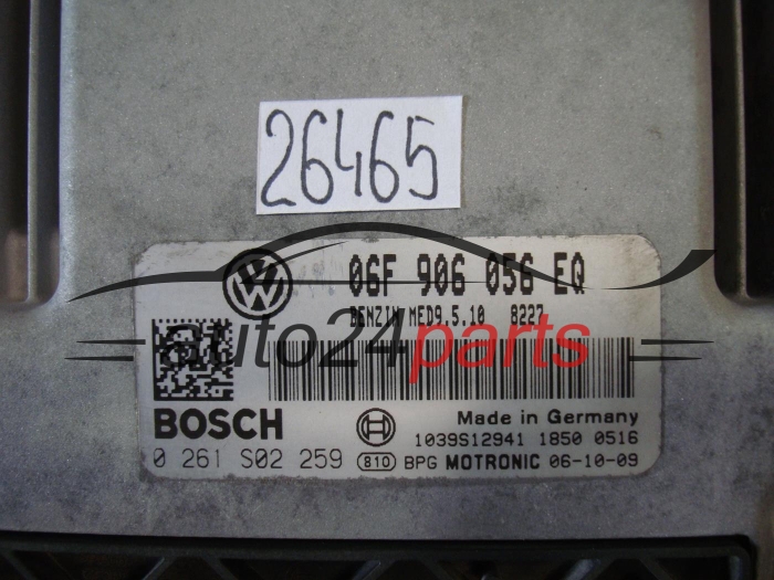 SKODA 0261S02259 06F906056EQ MED9.510