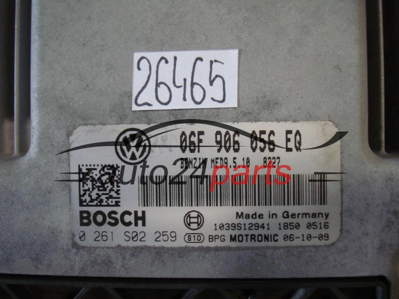 SKODA 0261S02259 06F906056EQ MED9.510