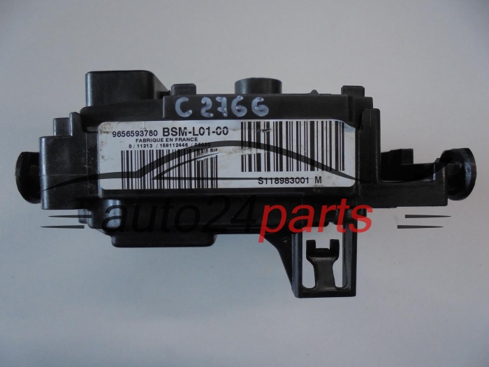CENTRALKA MODUL STEROWNIK KOMFORTU PEUGEOT 407 SIEMENS S118983001M, 9656593780, BSM-L01-00