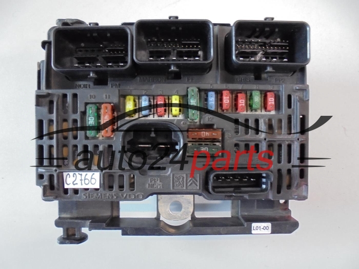 Moduł komfortu BSM Peugeot 407 S118983001M 9656593780 – zdjęcie 2