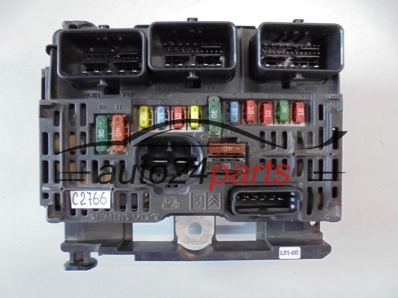 CENTRALKA MODUL STEROWNIK KOMFORTU PEUGEOT 407 SIEMENS S118983001M, 9656593780, BSM-L01-00