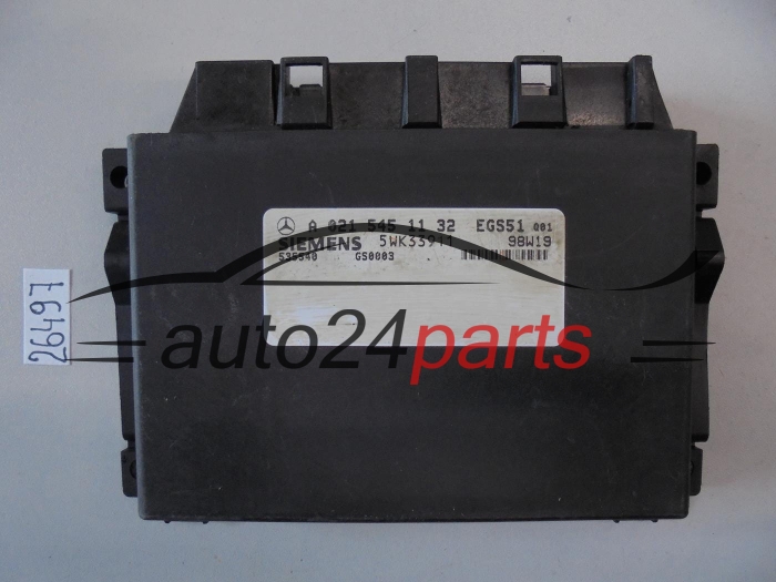 STEROWNIK SKRZYNI AUTOMATYCZNEJ MERCEDES W210 A0215451132, 0215451132, A 021 545 11 32, 5WK33911 EGS51