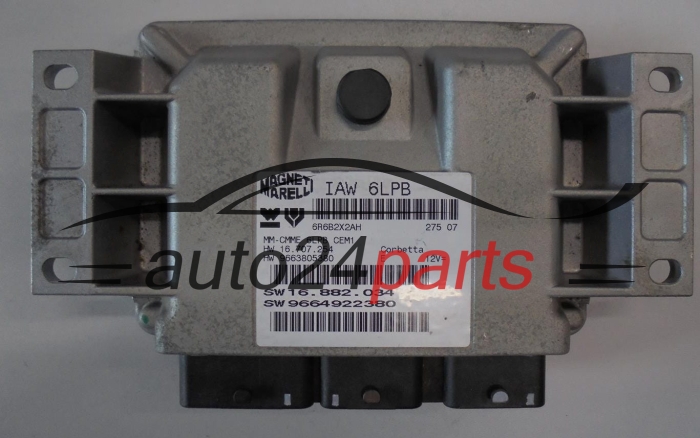 PEUGEOT 307 407 2.0 IAW6LPB, IAW 6LPB, 9664922380