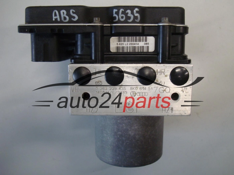 Abs pompa centralina AUDI A4 BOSCH 0 265 239 435, 0265239435, 8K0 614 517 GQ, 8K0614517GQ, 0 265 952 145, 0265952145