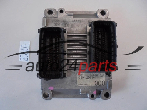 KOMPUTER STEROWNIK SILNIKA FIAT MAREA 2.0 BOSCH 0 261 206 341, 0261206341 00465517450 465517450, 1277356299