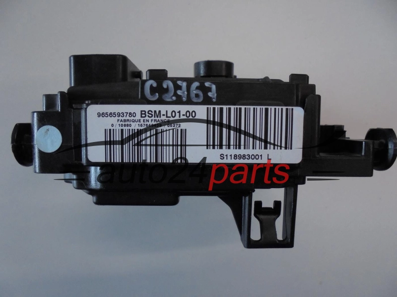 PEUGEOT 407 SIEMENS S118983001L, 9656593780, BSM-L01-00