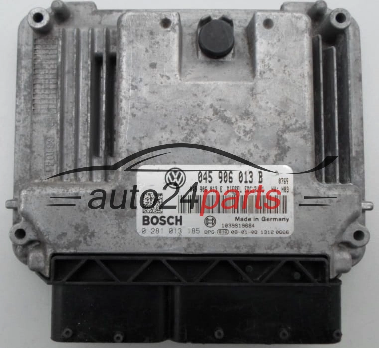 FABIA ROOMSTER 1.4 TDI 045906013B, 045 906 013 B, 045906013E, 045 906 013 E, BOSCH 0281013185, 0 281 013 185, DIESEL EDC17U01 0769