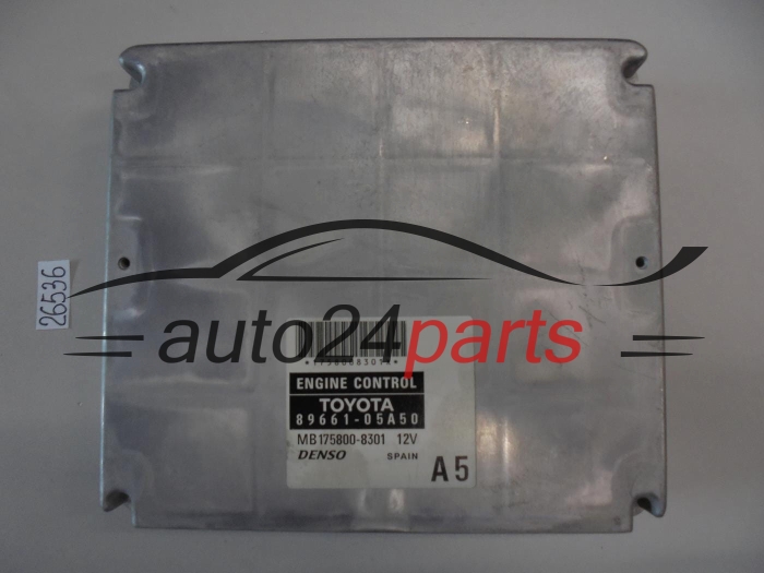 Centralina do motore TOYOTA AVENSIS 8966105A50 MB1758008301