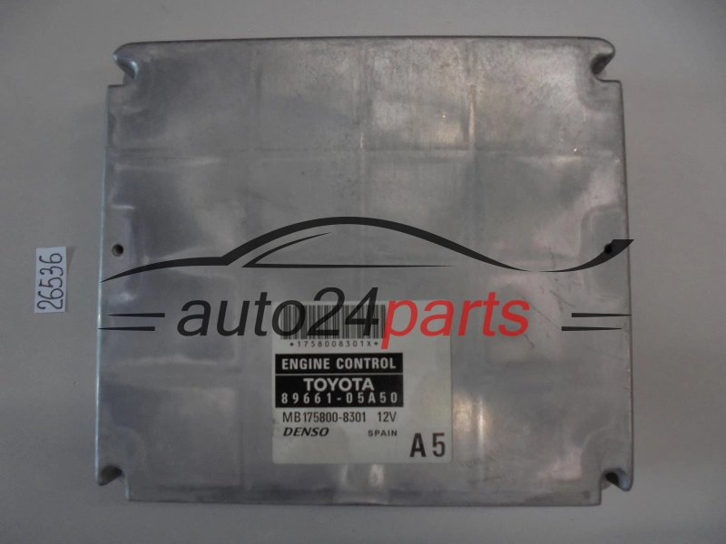 Centralita de motor TOYOTA AVENSIS 8966105A50 MB1758008301