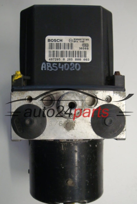 SEAT SKODA VOLKSWAGEN BOSCH 0 265 222 006, 0265222006, 6Q0 614 117 E, 6Q0614117E, 0 265 800 003, 0265800003, 6Q0 907 379 G, 6Q0907379G