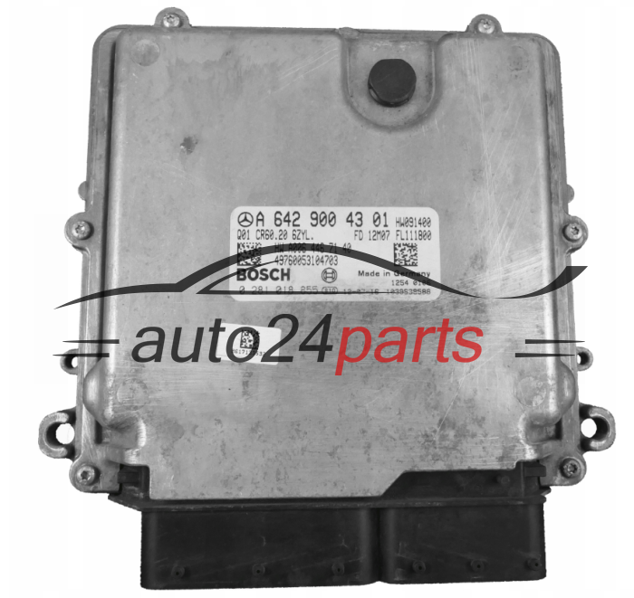 VIRGIN CALCULATEUR MOTEUR  MERCEDES BENZ 0281018855 A6429004301 CR60.20