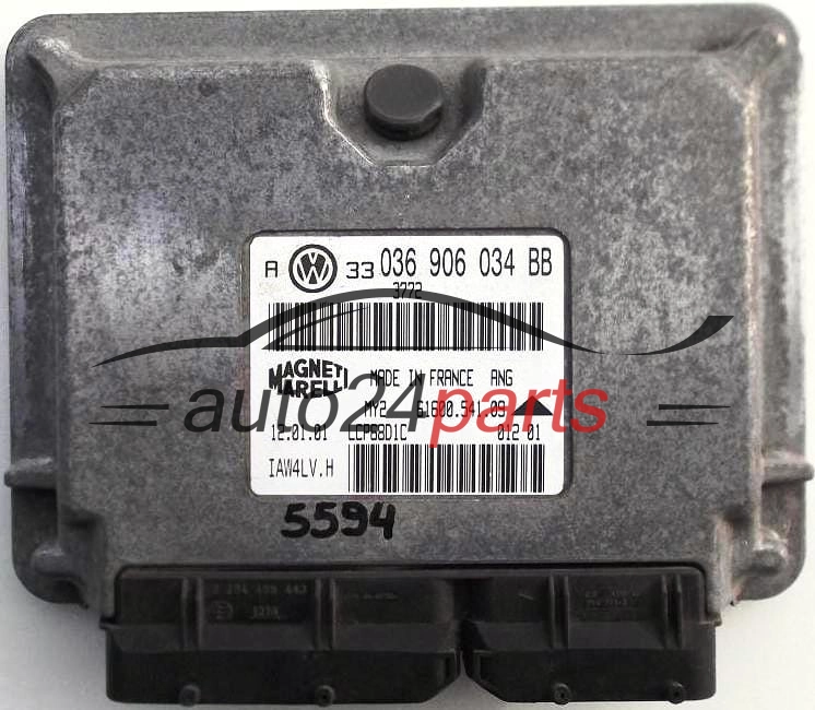 CENTRALINA DO MOTORE VW VOLKSWAGEN GOLF 1.6 16V AUS 036 906 034 BB