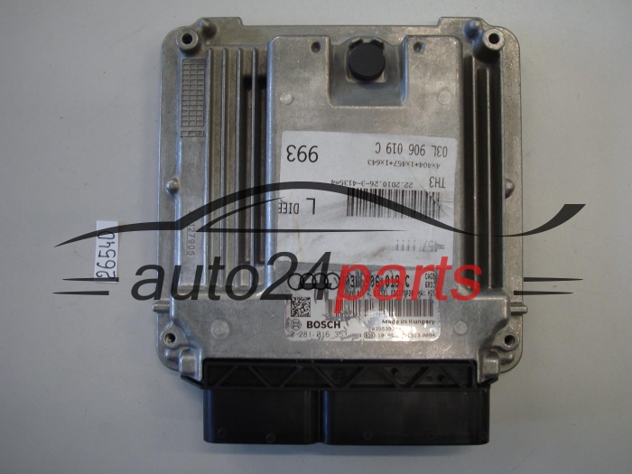 Sterownik silnika Audi 0281016353 03L906019C – zdjęcie 2