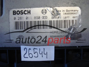 Μονάδα Ελέγχου Κινητήρα RENAULT OPEL NISSAN 2.5 DCI BOSCH 0281011890 HOM8200091517