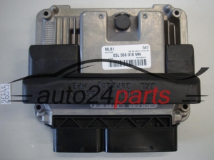 KOMPUTER STEROWNIK SILNIKA AUDI BOSCH 0 281 017 835, 0281017835, 03L 906 018 MN, 03L906018MN, 03L 906 018 DN, 03L906018DN, EDC17C46, 1039S46466 -   26545