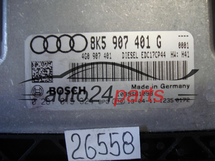 AUDI Q5 0281019324 8K5907401G EDC17CP44
