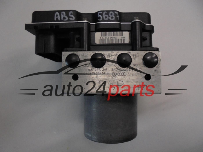 Bomba ABS y centralita AUDI 0265235318 8K0614517AR 8K0907379M 0265950690