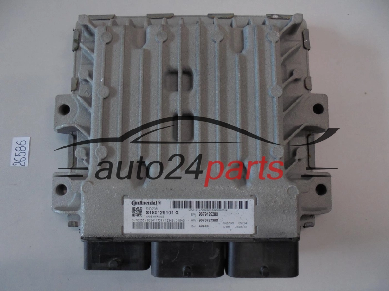 Μονάδα Ελέγχου Κινητήρα 2.2 HDI Continental S180129101G 9679182280 – Citroen Peugeot Fiat – Plug & Play