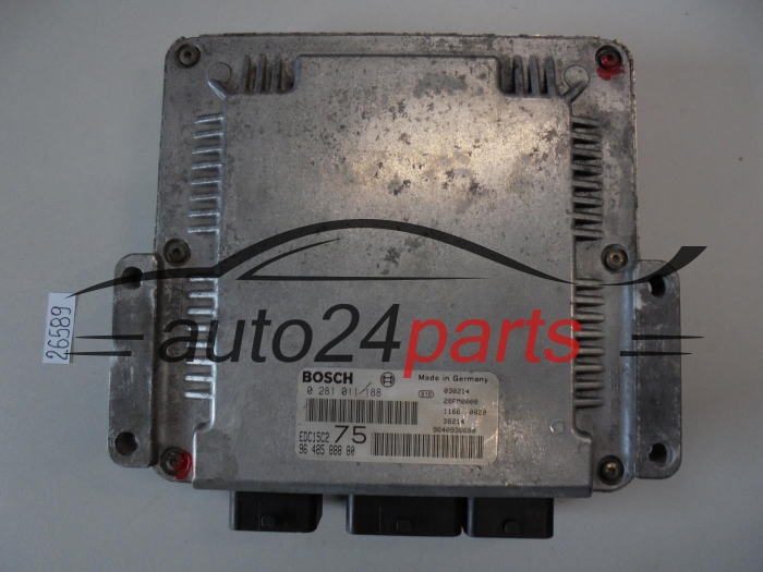 Sterownik silnika Peugeot 206 2.0 HDI 0281011188 9648588880