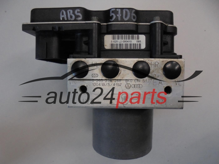 Bomba ABS y centralita AUDI 0265236288 8K0614517EA 8K0907379BE 0265951461
