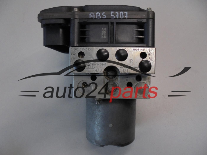 Pompe ABS et calculateur AUDI 0265250382 4H0614517C 4H0907379C 0265960378