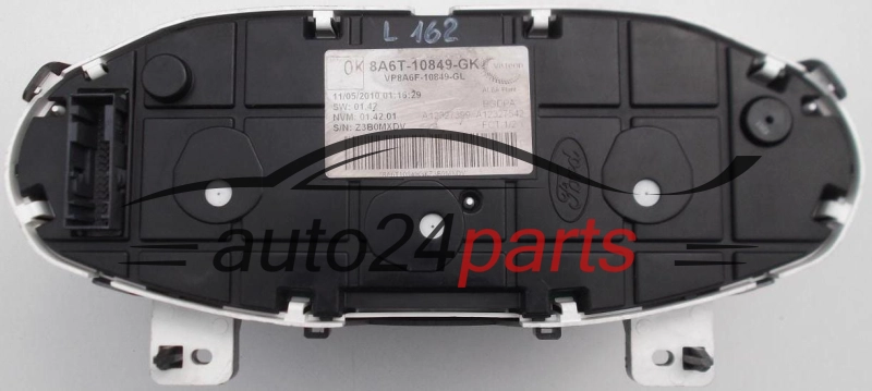 QUADRO STRUMENTI CRUSCOTTO CONTACHILOMETRI FORD FIESTA VISTEON 8A6T-10849-GK, 8A6T10849GK, VP8A6F-10849-GL, VP8A6F10849GL