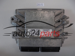 KOMPUTER STEROWNIK SILNIKA RENAULT CLIO 1.2 EMS3132 SIEMENS S110140201A, S110140201 A, 8200326395, 8200326387 - 26613