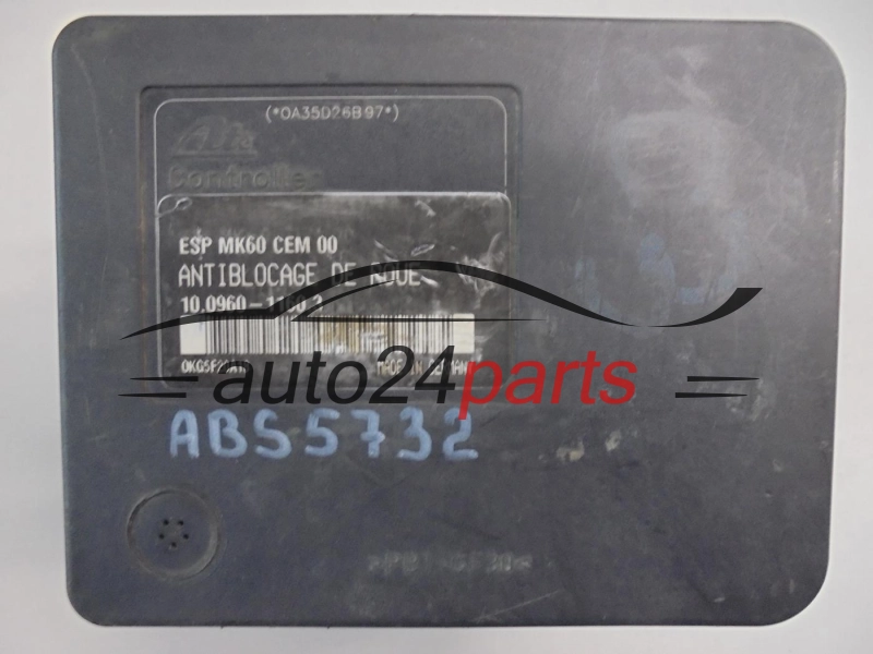 CITROEN 9659710180 10.0960-1160.3, 10096011603