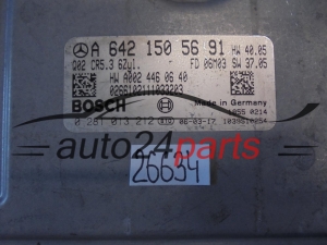 KOMPUTER STEROWNIK SILNIKA MERCEDES A6421505691, 6421505691, A 642 150 56 91 BOSCH 0281013212, 0 281 013 212