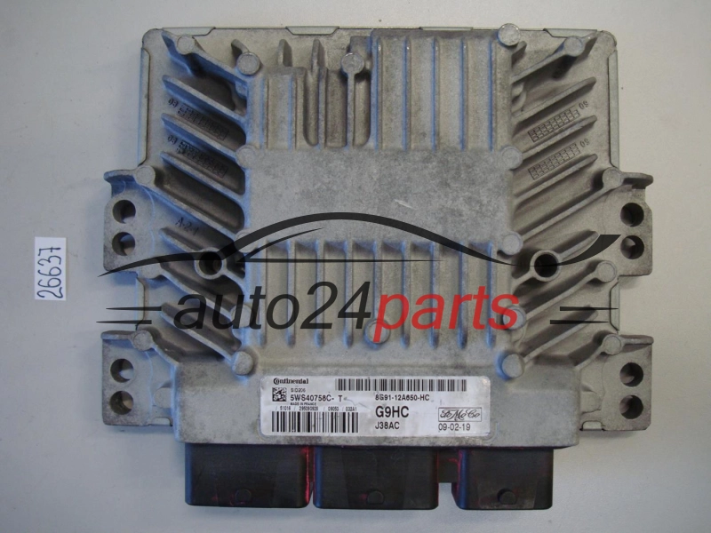 Sterownik silnika Ford Galaxy 2.0 TDCI 5WS40758CT 8G9112A650HC – zdjęcie 2