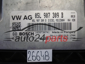 Calculateur Moteur VOLKSWAGEN 0281035371 05L907309B