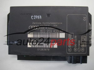 CENTRALKA MODUL STEROWNIK KOMFORTU VOLKSWAGEN AUDI A4 B6 B7 B4 TEMIC , 8E0 959 433 AR, 8E0959433AR -  C2797