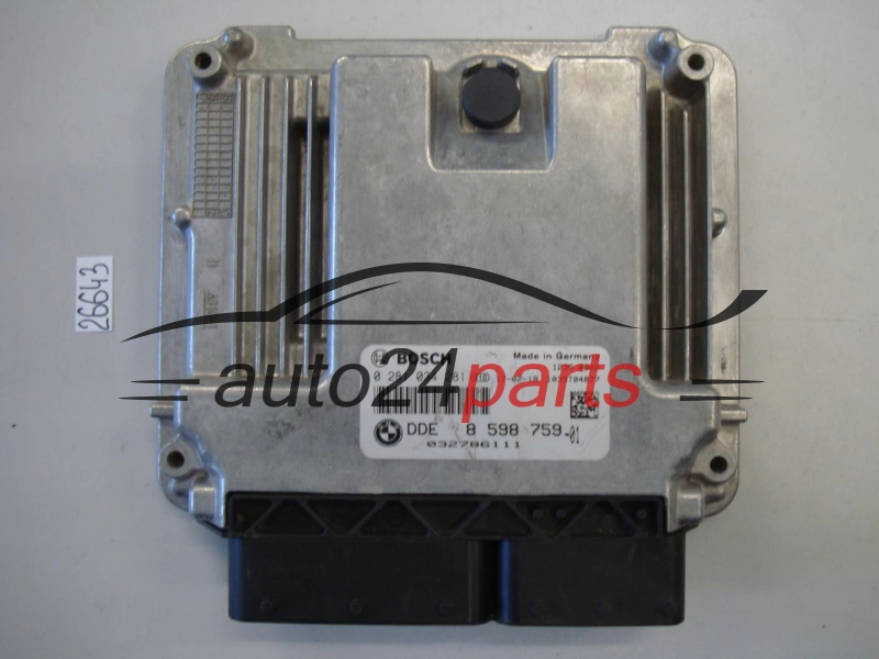 BMW 0281034281 DDE 8598759 DDE8598759