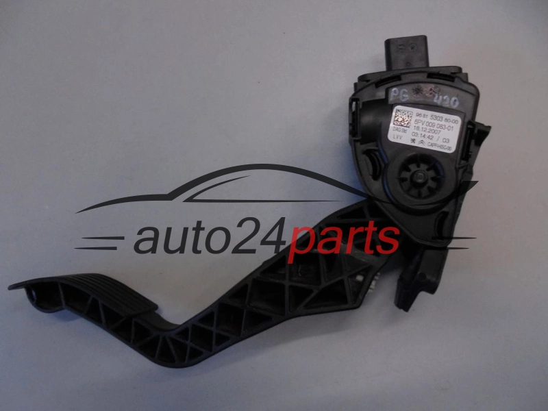 POTENCJOMETR PEDAL GAZU PEUGEOT 307 9681530380-00, 6PV 009 083-01, 6PV00908301