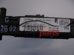 CENTRALKA MODUL STEROWNIK KOMFORTU CITROEN PEUGEOT SIEMENS S118085300F, 9646775080, BSI F01-00 HG - C2802